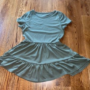 Babydoll Ruffle Top